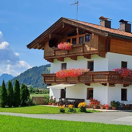 Bio- Bauernhof Obermaurach Apartamento Walchsee Exterior foto