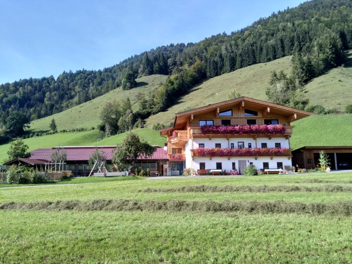 Bio- Bauernhof Obermaurach Apartamento Walchsee Exterior foto